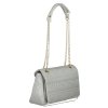 Štýlová Dámska Kabelka VALENTINO BAGS  25.0X16.0X9.0cm  Šedá (Velkost UNI, Farba Šedá)