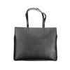 Štýlová Dámska Kabelka CALVIN KLEIN  37.0X30.0X12.0cm  Čierna (Velkost UNI, Farba Čierna)