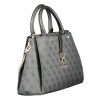Štýlová Dámska Kabelka GUESS JEANS  34.0X20.0X10.0cm  Šedá (Velkost UNI, Farba Šedá)