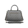 Štýlová Dámska Kabelka GUESS JEANS  34.0X20.0X10.0cm  Šedá (Velkost UNI, Farba Šedá)