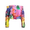 Štýlové Dámske Tričko s dlhým rukávom DESIGUAL Ružová (Velkost 2XL, Farba Ružová)