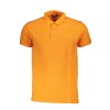 Športová Pánska Polokošeľa CAVALLI CLASS Oranžová (Velkost 2XL, Farba Oranžová)