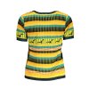 Elegantný Dámsky Pulóver DESIGUAL Žltá (Velkost 2XL, Farba Žltá)