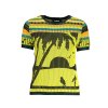 Elegantný Dámsky Pulóver DESIGUAL Žltá (Velkost 2XL, Farba Žltá)