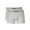 Pohodlné Pánske Boxerky AERONAUTICA MILITARE Šedá (Velkost 2XL, Farba Šedá)