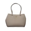 Štýlová Dámska Kabelka GUESS JEANS  36.0X28.0X10.0cm  Bežová (Velkost UNI, Farba Bežová)