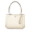 Štýlová Dámska Kabelka GUESS JEANS  30.0X28.0X12.0cm  Biela (Velkost UNI, Farba Biela)