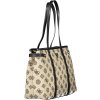 Štýlová Dámska Kabelka GUESS JEANS  38.0X27.0X10.0cm  Bežová (Velkost UNI, Farba Bežová)