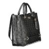 Štýlová Dámska Kabelka GUESS JEANS  35.0X27.0X12.0cm  Čierna (Velkost UNI, Farba Čierna)