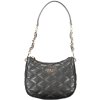 Štýlová Dámska Kabelka GUESS JEANS  21.0X16.0X6.0cm  Čierna (Velkost UNI, Farba Čierna)