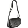 Štýlová Dámska Kabelka GUESS JEANS  24.0X17.0X4.0cm  Čierna (Velkost UNI, Farba Čierna)