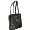 Štýlová Dámska Kabelka GUESS JEANS  32.0X26.0X10.0cm  Čierna (Velkost UNI, Farba Čierna)