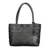 Štýlová Dámska Kabelka GUESS JEANS  32.0X26.0X13.0cm  Čierna (Velkost UNI, Farba Čierna)