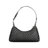 Štýlová Dámska Kabelka GUESS JEANS  28.0X12.0X6.0cm  Čierna (Velkost UNI, Farba Čierna)