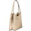 Štýlová Dámska Kabelka GUESS JEANS  33.0X28.0X10.0cm  Bežová (Velkost UNI, Farba Bežová)