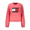 Elegantný Dámsky Sveter TOMMY HILFIGER Ružová (Velkost XL, Farba Ružová)