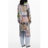 Elegantná Dámska Košeľa DESIGUAL Bežová (Velkost XL, Farba Bežová)