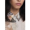 Elegantná Dámska Košeľa DESIGUAL Bežová (Velkost XL, Farba Bežová)