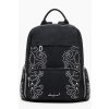 Praktický Dámsky Batoh DESIGUAL 27.0X31.0X12.0cm Čierna (Velkost UNI, Farba Čierna)