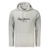 Športová Pánska Mikina bez zipsu PEPE JEANS Šedá (Velkost 2XL, Farba Šedá)