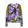 Elegantný Dámsky Pulóver DESIGUAL Fialová (Velkost XL, Farba Fialová)