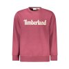 Športová Pánska Mikina bez zipsu TIMBERLAND Červená (Velkost 3XL, Farba Červená)