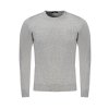 Elegantný Pánsky Pulóver CAVALLI CLASS Šedá (Velkost 2XL, Farba Šedá)