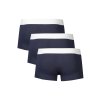 Pohodlné Pánske Boxerky BIKKEMBERGS Modrá (Velkost 2XL, Farba Modrá)