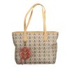 Štýlová Dámska Kabelka VALENTINO BAGS  34X28X15cm  Bežová (Velkost UNI, Farba Bežová)
