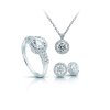 Súprava šperkov DIAMONFIRE WOMEN 1312691918180 (45cm )