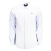 Elegantná Pánska Košeľa U.S. POLO Modrá (Velkost 2XL, Farba Modrá)
