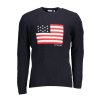 Elegantný Pánsky Sveter U.S. POLO Modrá (Velkost 2XL, Farba Modrá)
