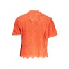 Elegantná Dámska Košeľa DESIGUAL Oranžová (Velkost L, Farba Oranžová)