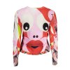 Elegantný Dámsky Pulóver DESIGUAL Ružová (Velkost 2XL, Farba Ružová)