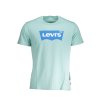 Štýlové Pánske Tričko s krátkym rukávom LEVI'S Modrá (Velkost 2XL, Farba Modrá)