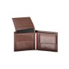 Praktická Pánska Peňaženka TOMMY HILFIGER 12X10X4cm Hnedá (Velkost UNI, Farba Hnedá)