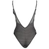 Štýlové Dámske Jednodielne Plavky KARL LAGERFELD BEACHWEAR Čierna (Velkost XS, Farba Čierna)
