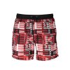 Štýlové Pánske Plavky KARL LAGERFELD BEACHWEAR Červená (Velkost S, Farba Červená)