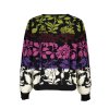 Elegantný Dámsky Pulóver DESIGUAL Čierna (Velkost XL, Farba Čierna)