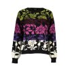 Elegantný Dámsky Pulóver DESIGUAL Čierna (Velkost XL, Farba Čierna)