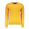 Elegantný Pánsky Pulóver GIAN MARCO VENTURI Žltá (Velkost 2XL, Farba Žltá)