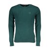 Elegantný Pánsky Pulóver GIAN MARCO VENTURI Zelená (Velkost 2XL, Farba Zelená)