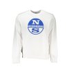Športová Pánska Mikina bez zipsu NORTH SAILS Biela (Velkost 3XL, Farba Biela)