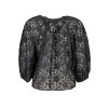 Elegantná Dámska Košeľa DESIGUAL Čierna (Velkost M, Farba Čierna)