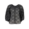 Elegantná Dámska Košeľa DESIGUAL Čierna (Velkost M, Farba Čierna)
