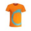 Štýlové Pánske Tričko s krátkym rukávom TRUSSARDI Oranžová (Velkost 2XL, Farba Oranžová)