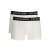 Pohodlné Pánske Boxerky TRUSSARDI Biela (Velkost XL, Farba Biela)