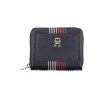 Praktická Dámska Peňaženka TOMMY HILFIGER 12.0X11.0X2.0cm Modrá (Velkost UNI, Farba Modrá)