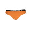 Štýlové Dámske Plavky KARL LAGERFELD BEACHWEAR spodný diel  Oranžová (Velkost S, Farba Oranžová)