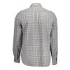 Elegantná Pánska Košeľa U.S. POLO Šedá (Velkost 2XL, Farba Šedá)